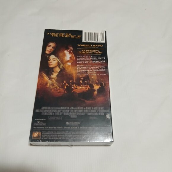 The Passion of the Christ 2004 VHS Tape New Sealed Watermarked - Bundle & Save - Picture 2 of 4